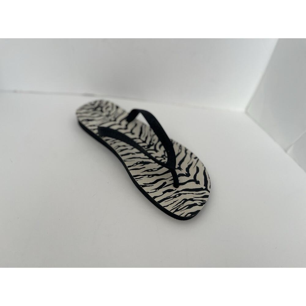YVES SAINT LAURENT HAVAIANAS ZEBRA PRINT US SZ 9/10W, EURO 40/41, EXCELLENT - Picture 13 of 13